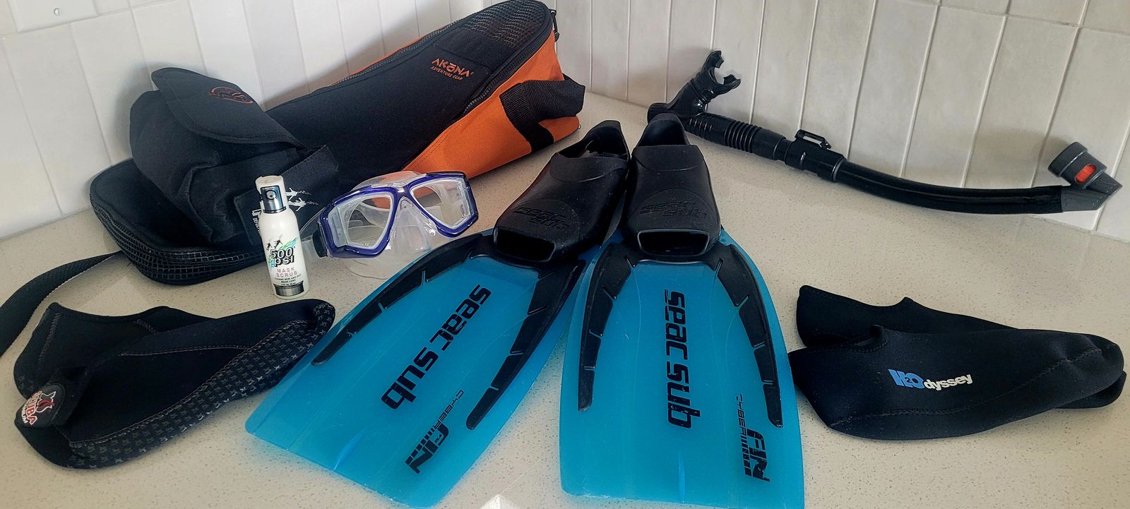 SEAC Sub Snorkel Gear Set
