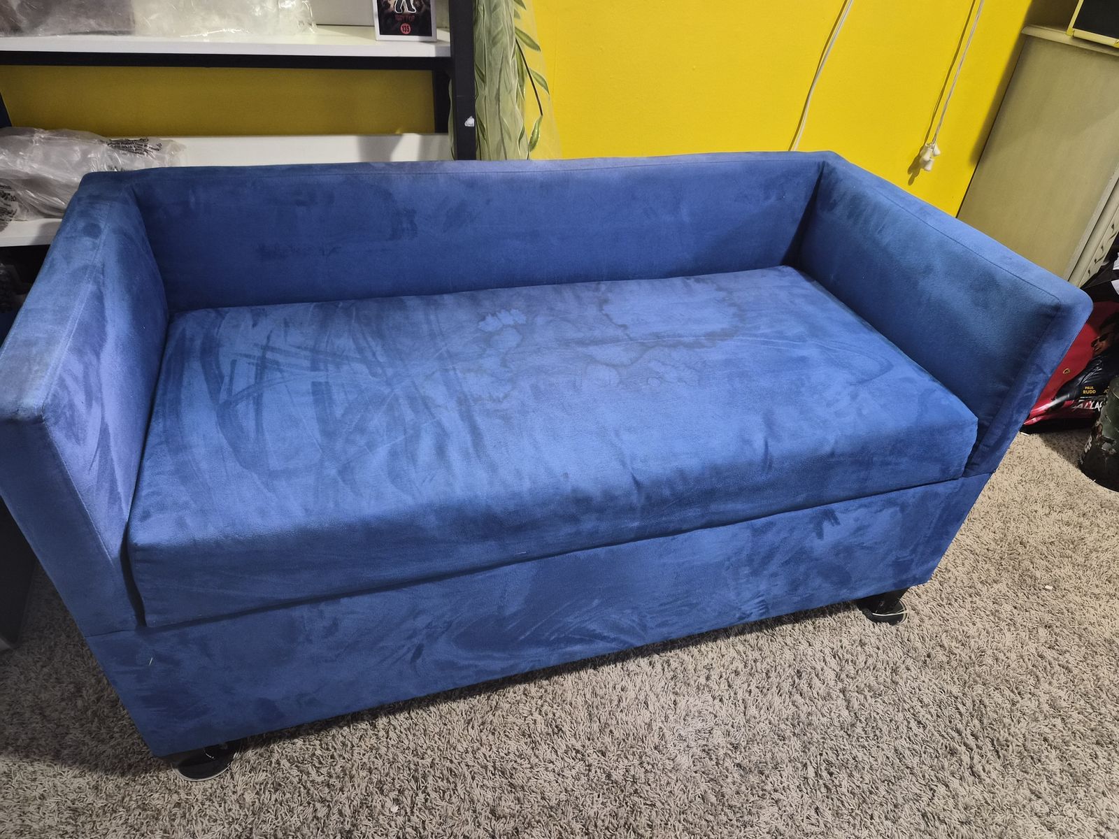 Blue Entry Storage Kids Couch