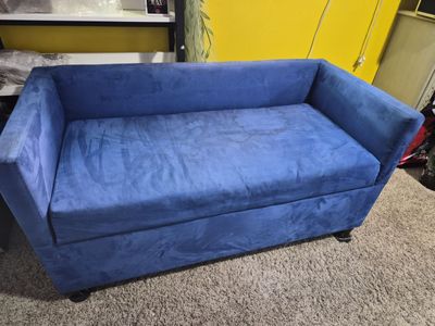 Blue Entry Storage Kids Couch