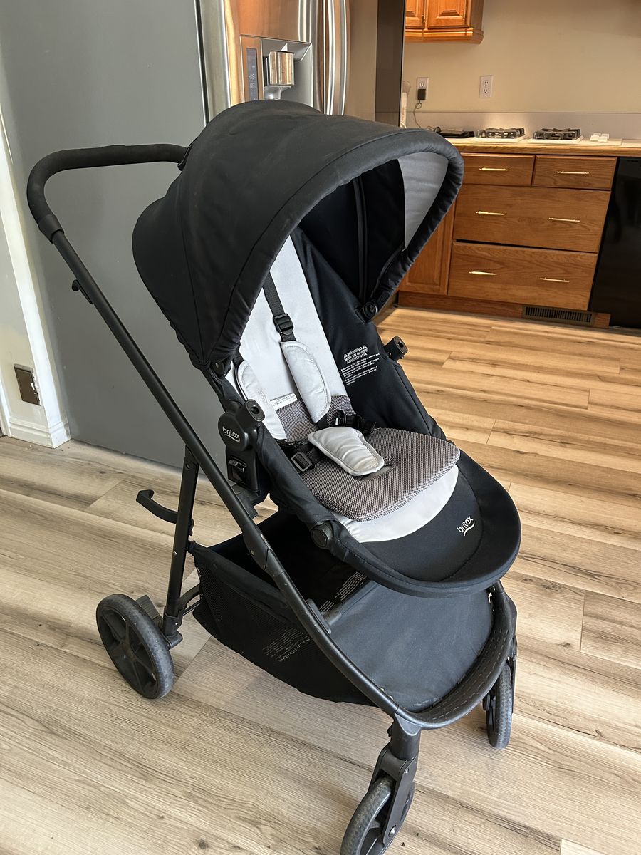 Britax Willow Brooks S+ travel system stroller and car seat