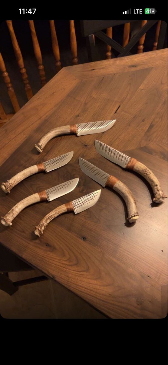 Knives, Bits, Bracelets, Jewelry Hangets. And more