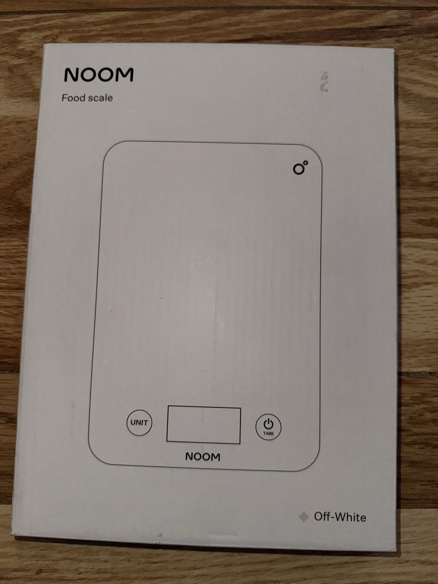 Brand new Noom food  scale white