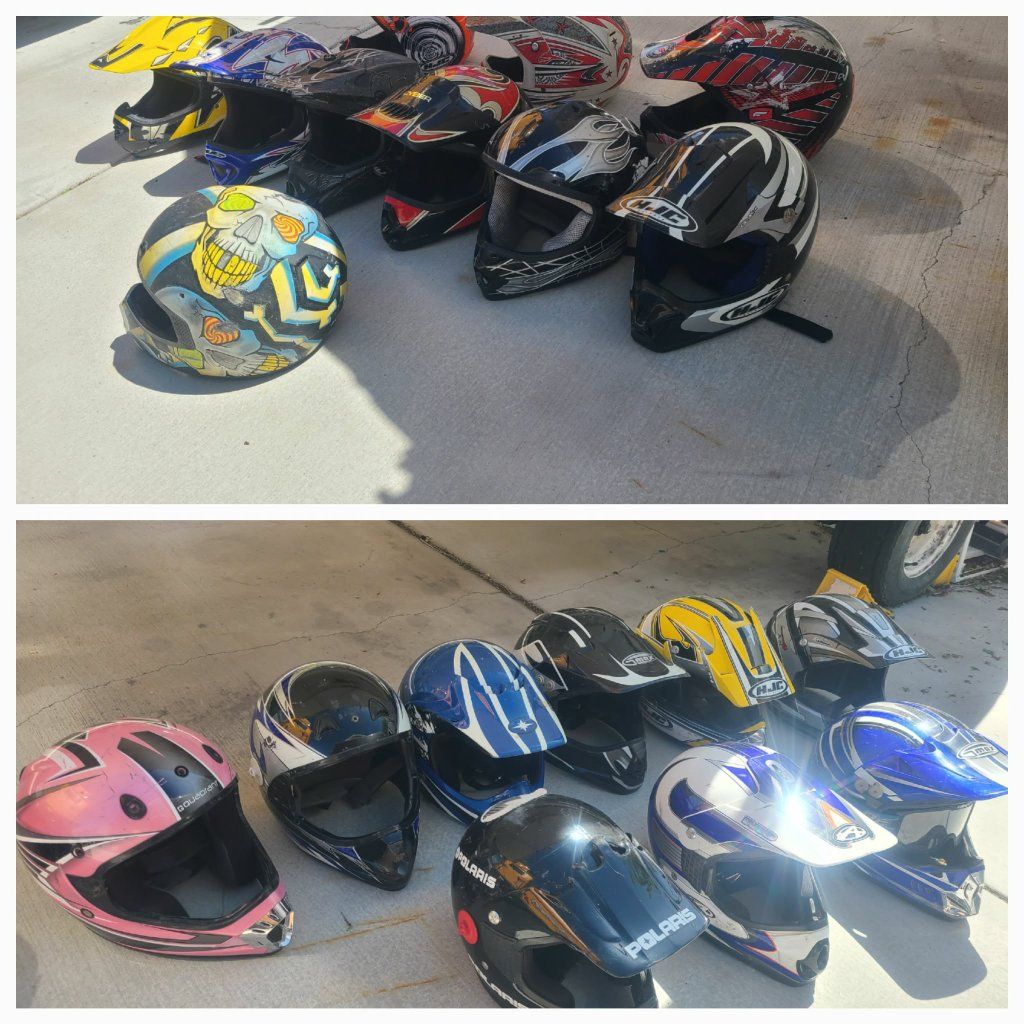 motorcycle Helmets youth to adult