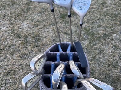 Full Set Of Womens Irons And Woods Dunlop