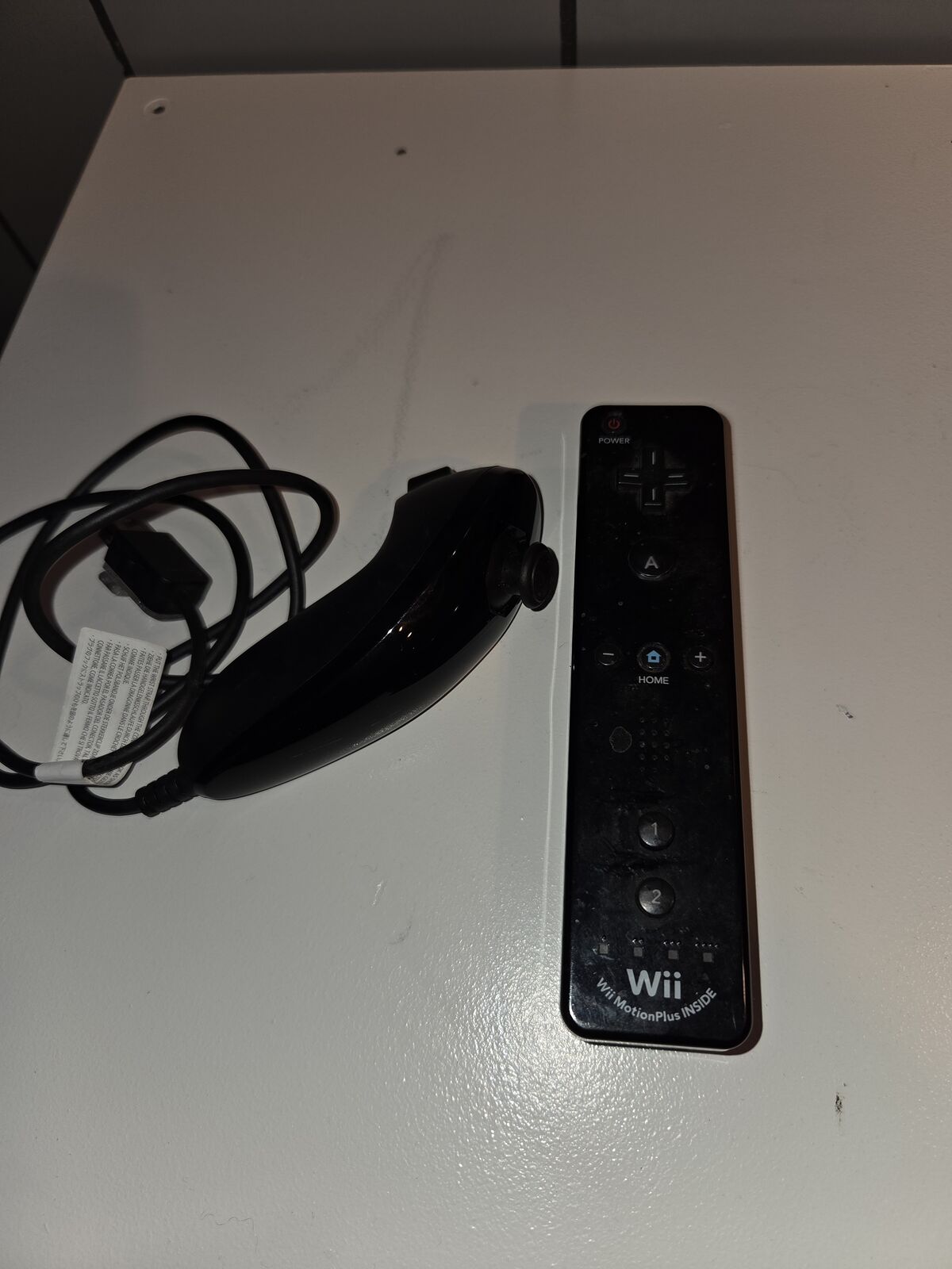 Wii remote with motionplus and nunchuck