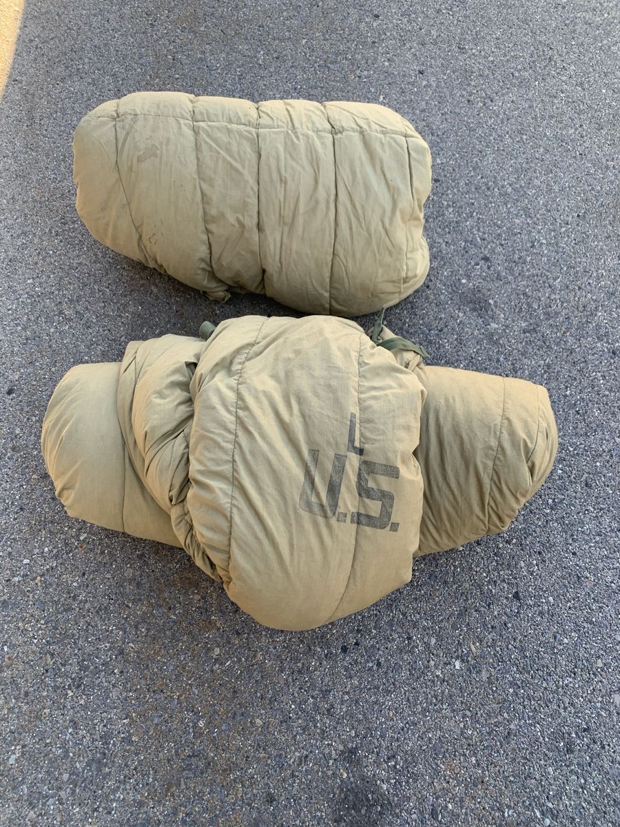 WW2 US Army Sleeping Bags Large Mountain 1944 M-1942