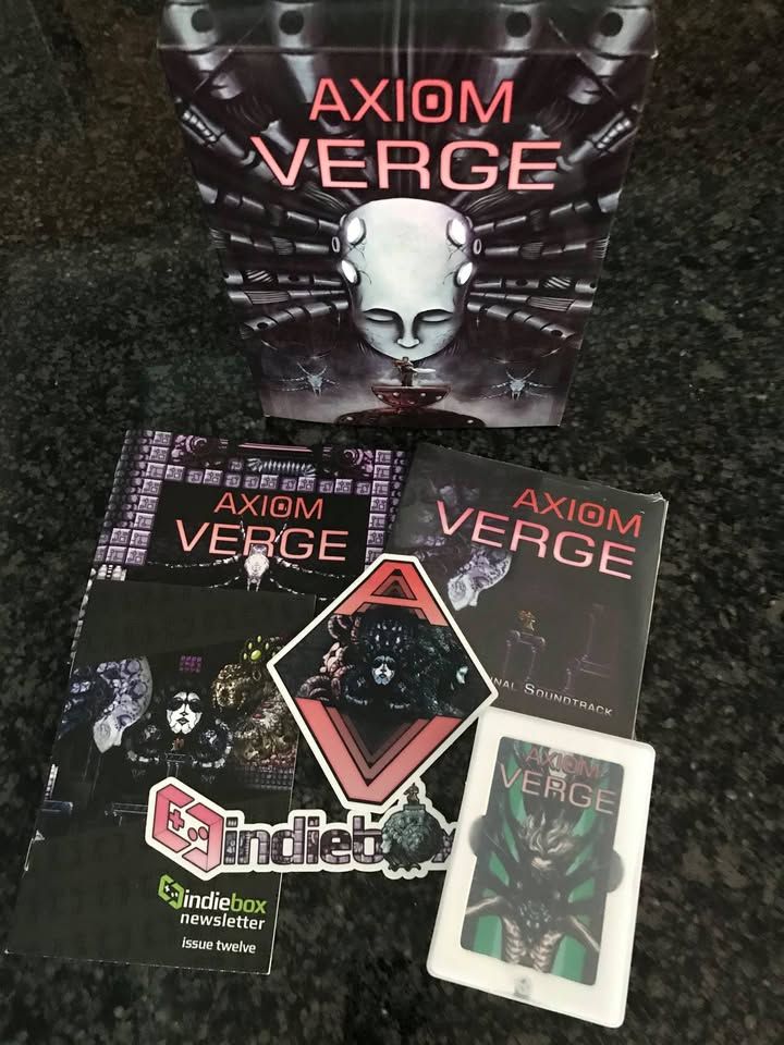 RARE Axiom Verge • IndieBox Limited Edition (#1466/3000)