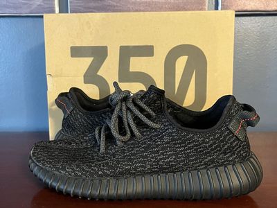 Yeezy 350 Pirate Black