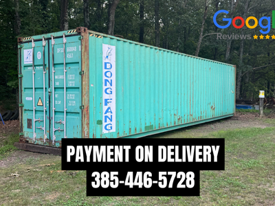 Shipping Containers in Stock 20ft 40ft – Draper – Payment on Delivery