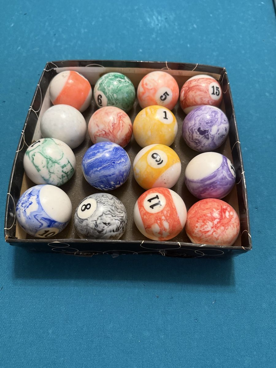 Marble Design, Pool Balls