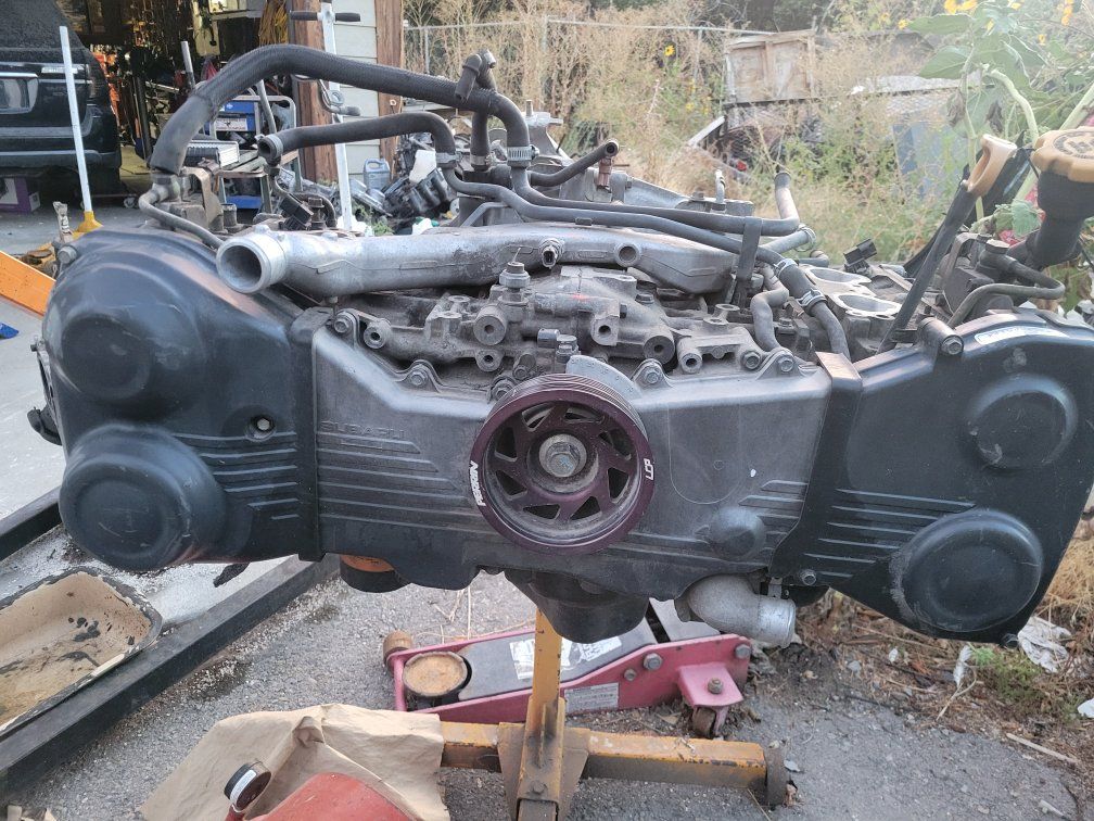 Subaru EJ20 Engine Block Long Block Assembly Used