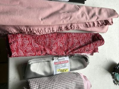 Assorted Fabric Remnants Lot - Jo-Ann Crafts & Sewing Material