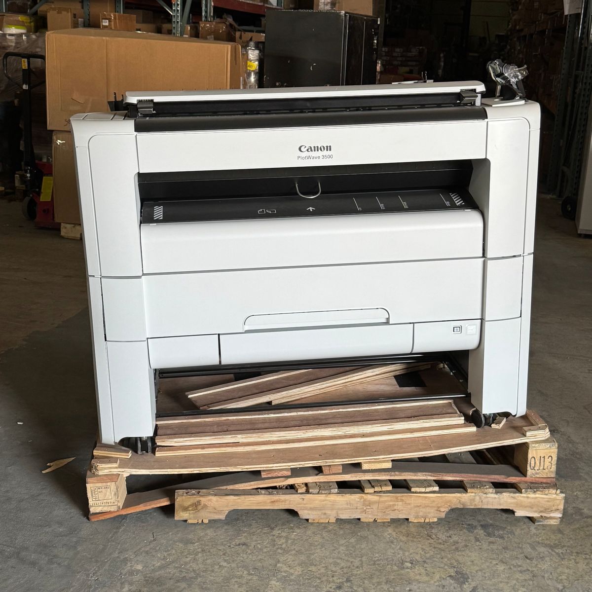 CANON Printer PlotWave 3500 Large Format Plotter Printer (New Other, Damaged Lid & Missing Touchscreen)
