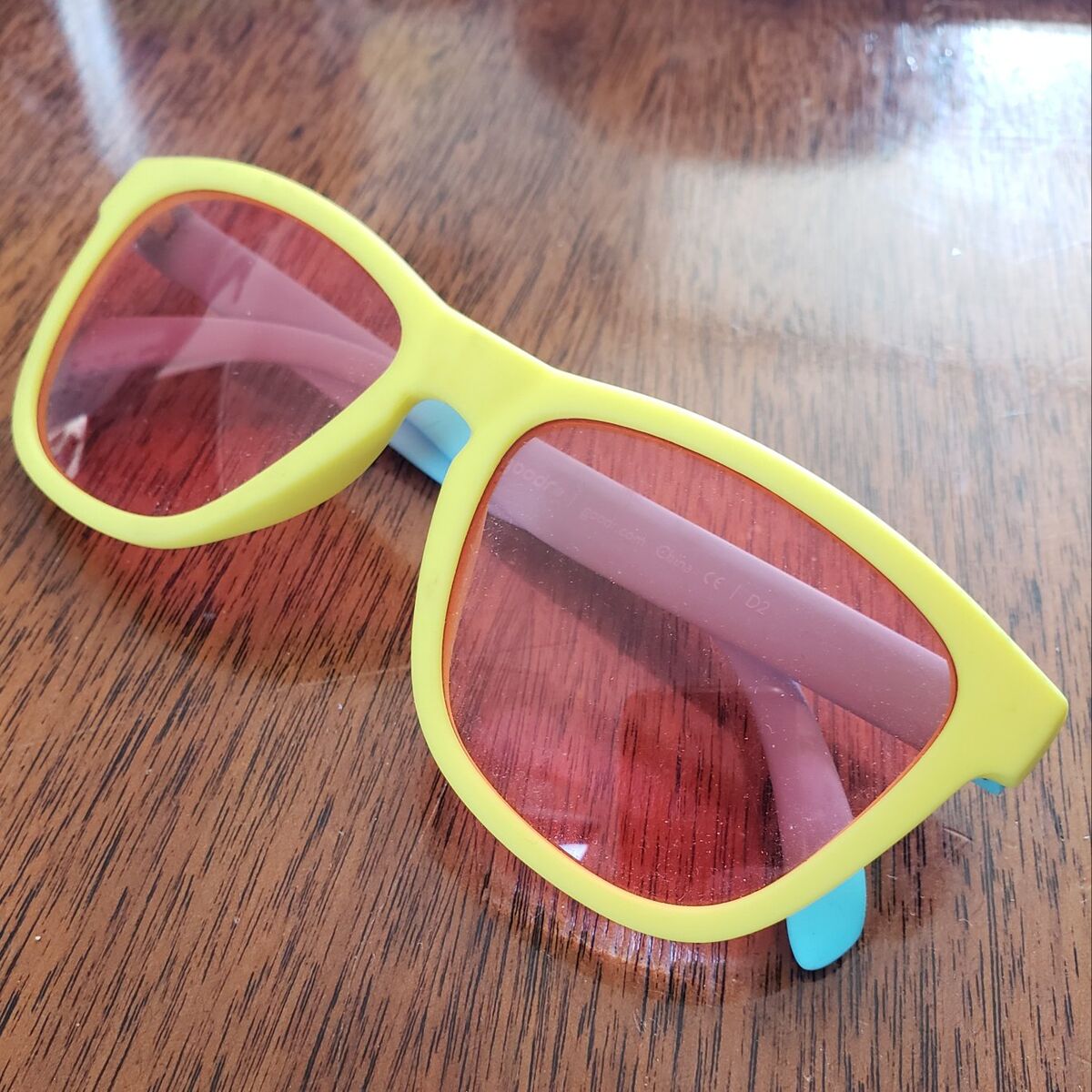 goodr OG Polarized Pineapple Painkillers colorful