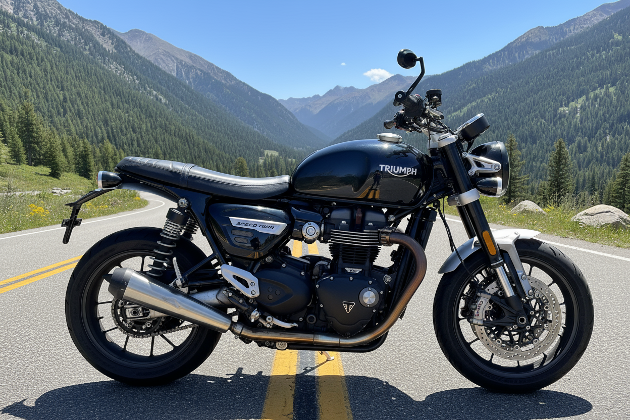 2022 Triumph Speed Twin 1200 - Cafe Cruiser