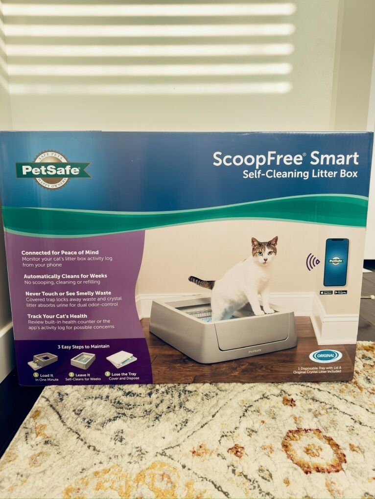PetSafe ScoopFree Smart Self-Cleaning Litter Box