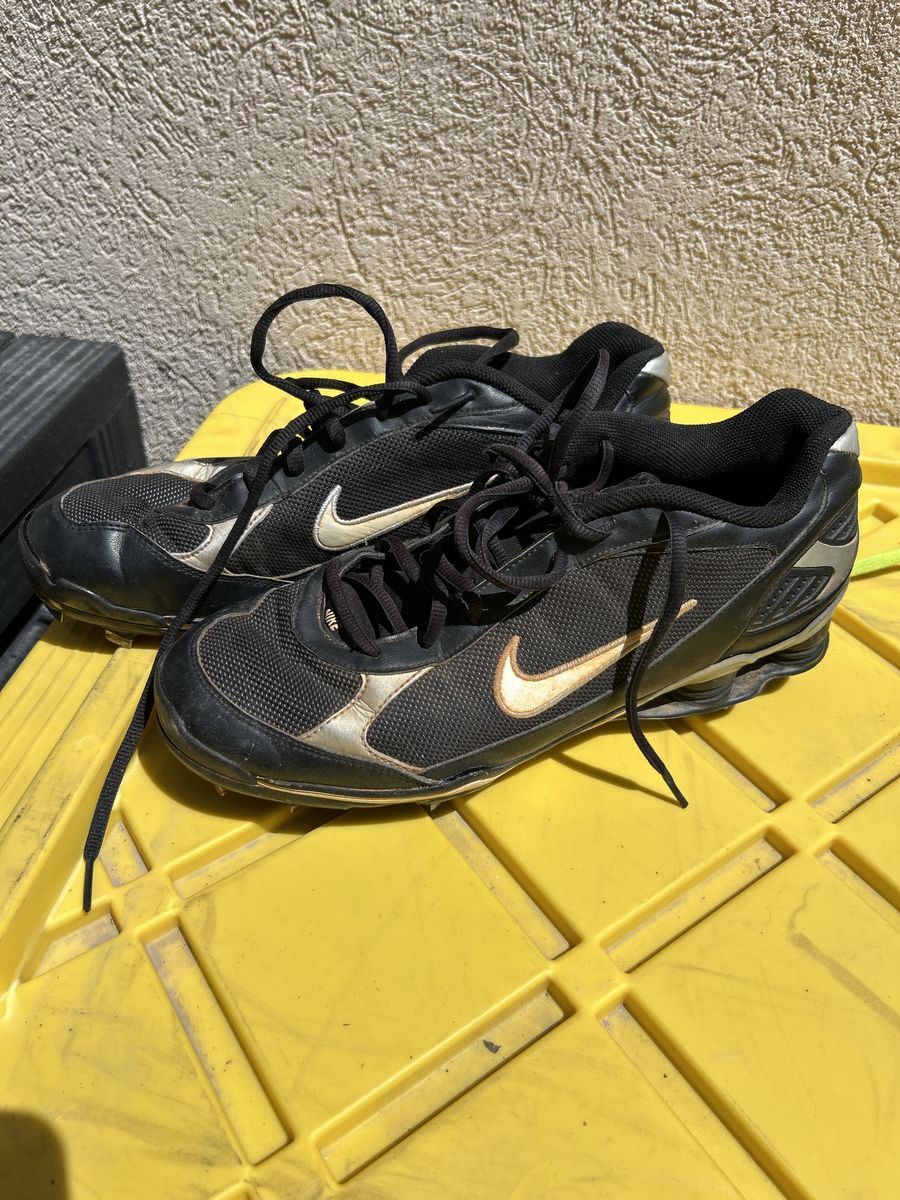 Nine baseball cleats
