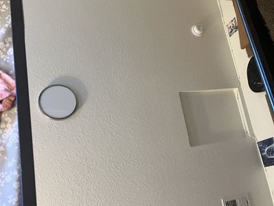 Large Black Framed Wall Mirror