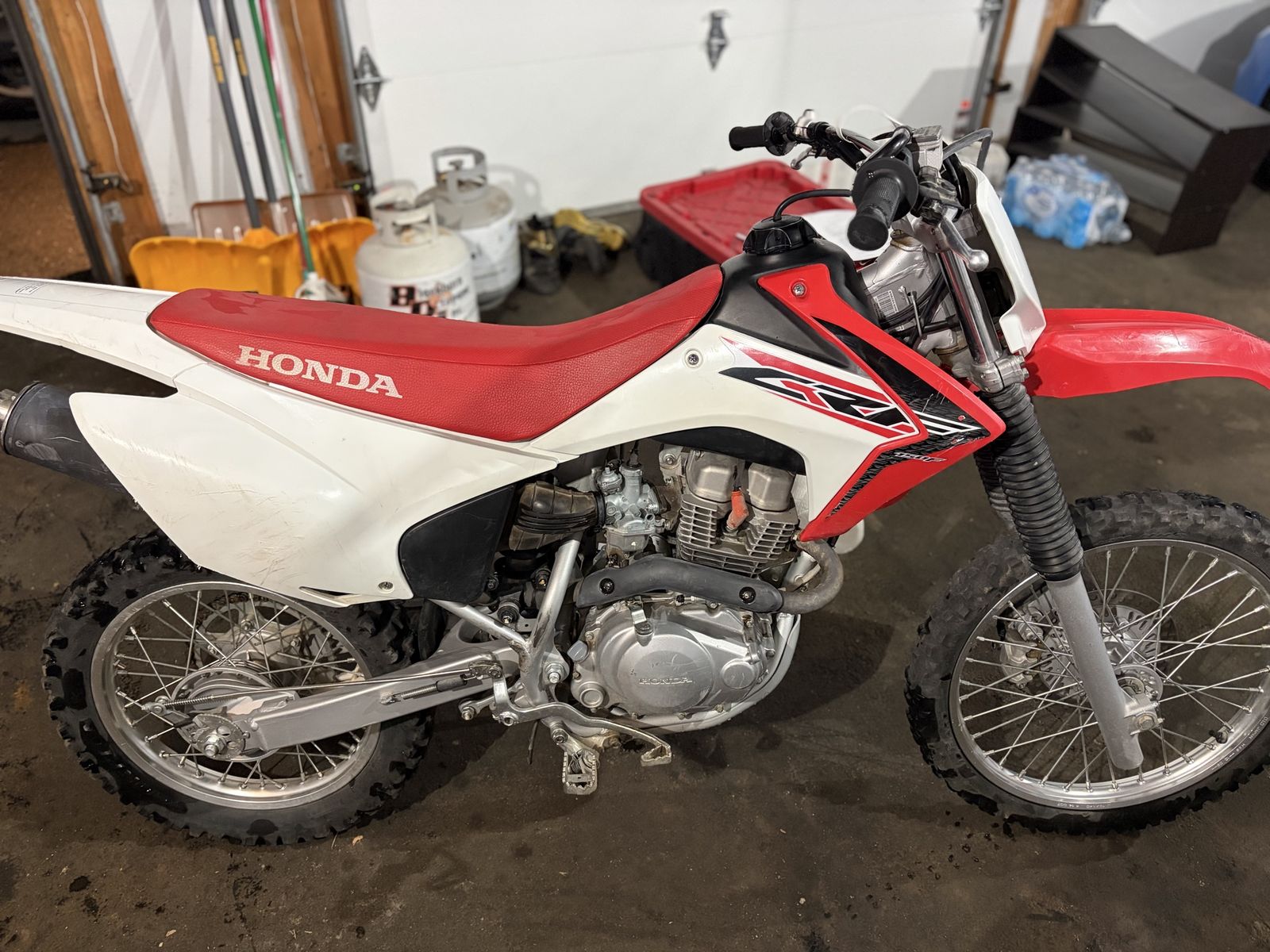 Honda CRF 150 Dirt Bike - Red/White Off-Road