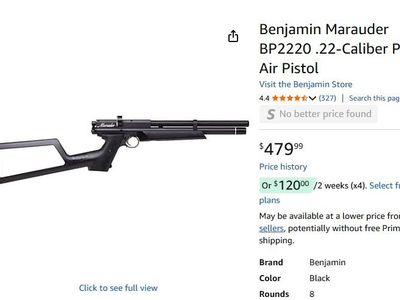 Benjamin Marauder pistol