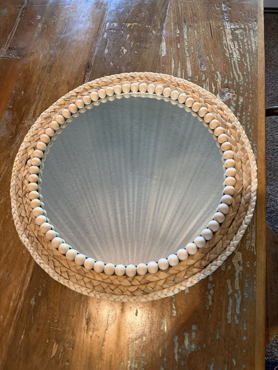 Decorative Rafia Beads and Mirrors
