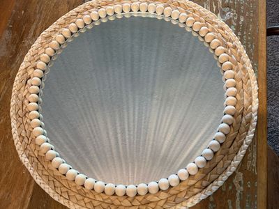 Decorative Rafia Beads and Mirrors