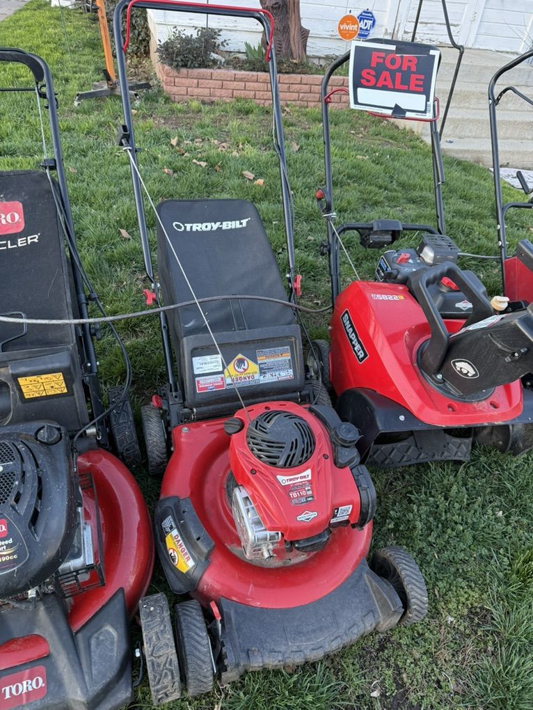 Troy Bilt Lawnmower