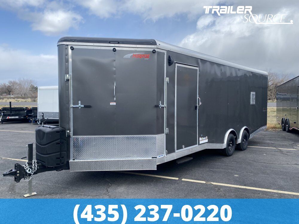 8.5x28 Mirage Xtreme Sport Deluxe Package Snowmobile Trailer - 7'6" Interior - 10K GVWR