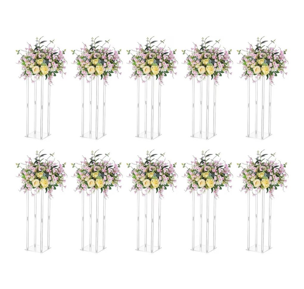 New 10 Pcs 24 Acrylic Colums