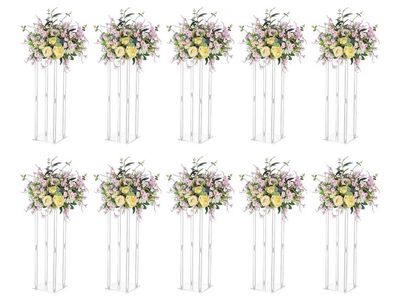 New 10 Pcs 24 Acrylic Colums