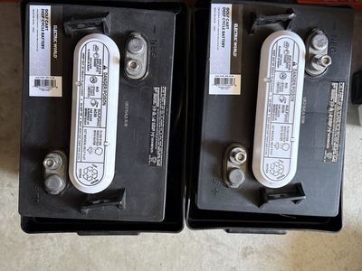 2 Never Used 6V Deep Cycle Batteries