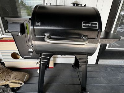 Never Used 24” Camp Chef Pellet Grill