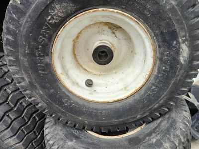 Carlisle Turf Saver Tires on Rims 20x8.00-8 NHS