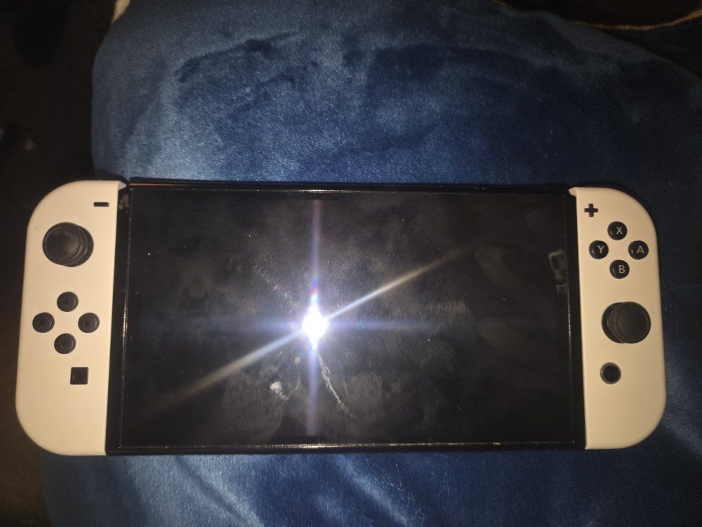 Used Nintendo Switch OLED Model - White Joy-Cons, Portable Gaming Console
