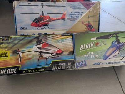 3 RC HELICOPTERS Blade