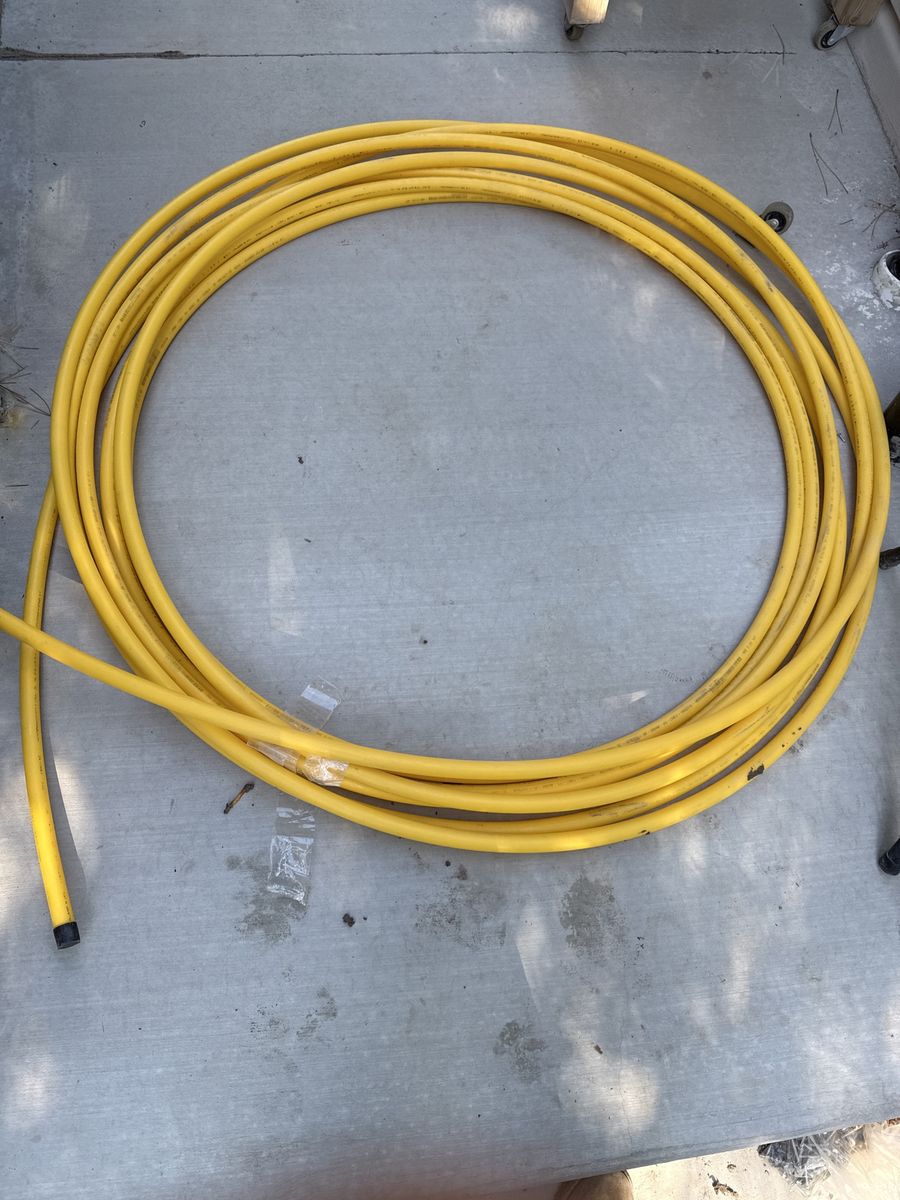 Homeflex 1/2” underground gas pipe