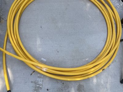 Homeflex 1/2” underground gas pipe