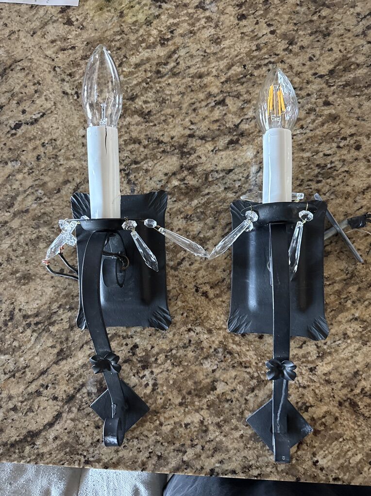 Pair Of Sconce Lights
