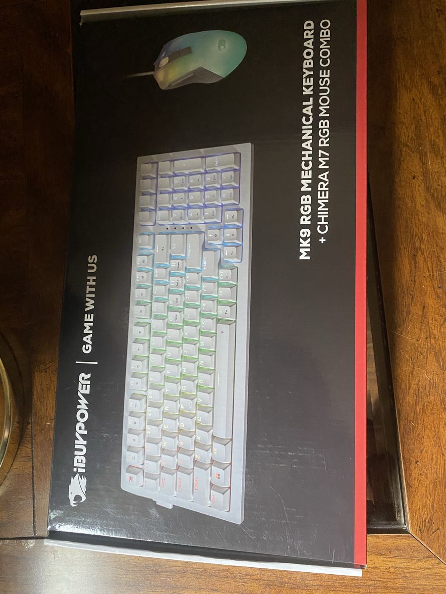 IBuyPower RGB keyboard and mouse BRAND NEW