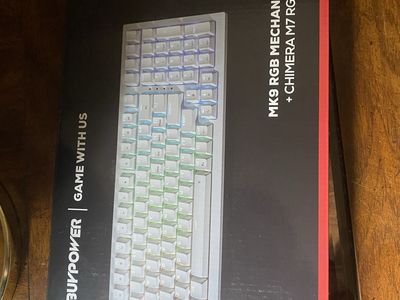 IBuyPower RGB keyboard and mouse BRAND NEW
