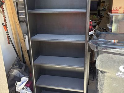 Black Shelving Unit