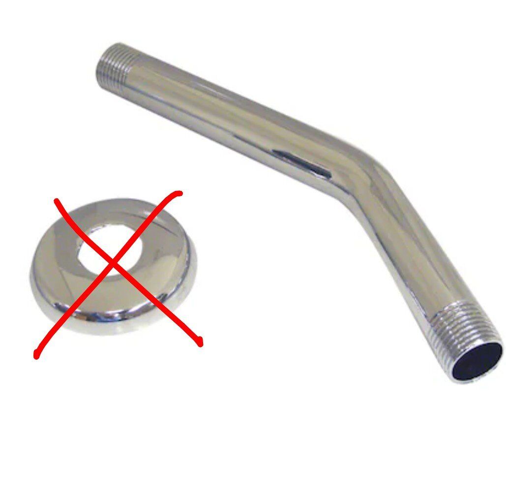 Danco shower arm - NO FLANGE