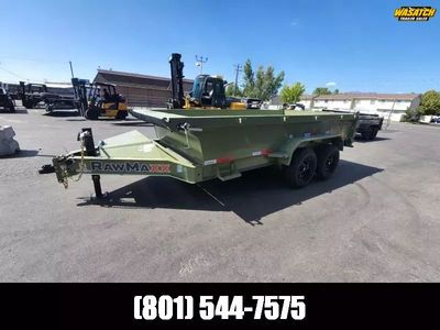 2026 RawMaxx 7X14 GDX 24 1/4 Side Dump Trailer"