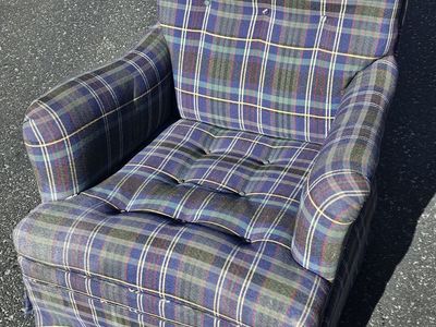 Compact Upholstered Rocking Chair