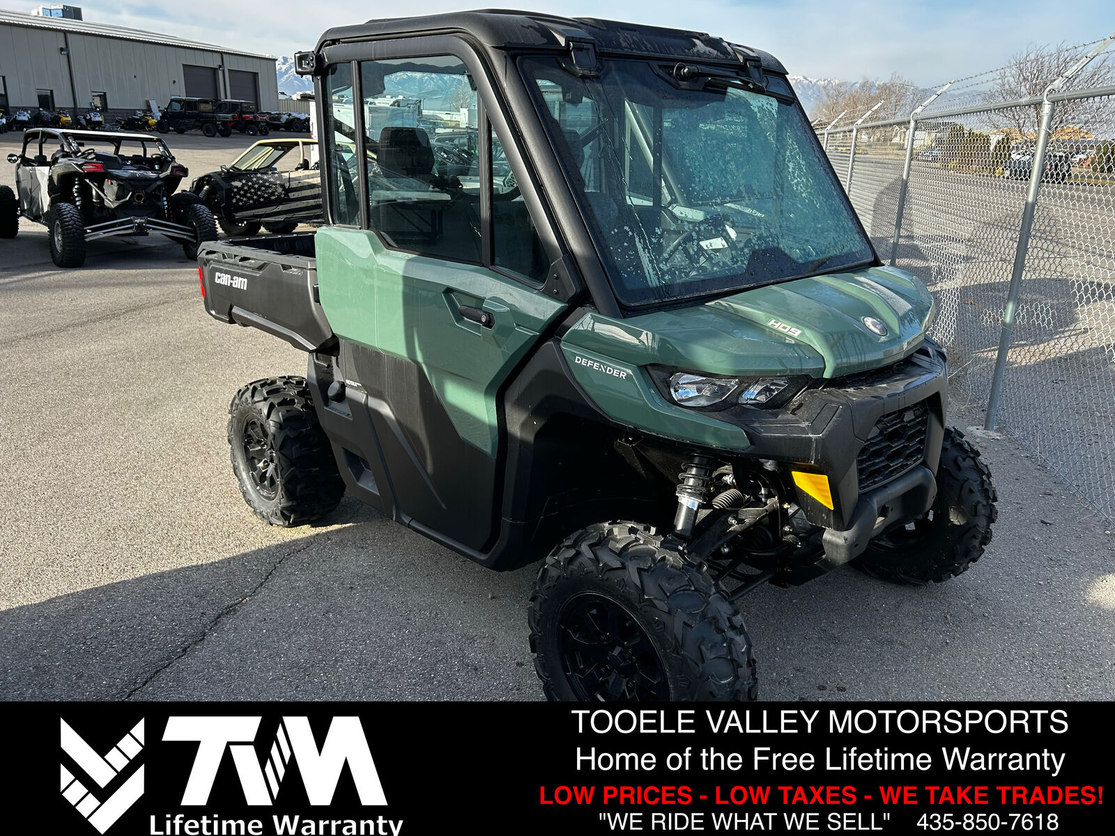 2026 Can-Am Defender HVAC DPS CAB