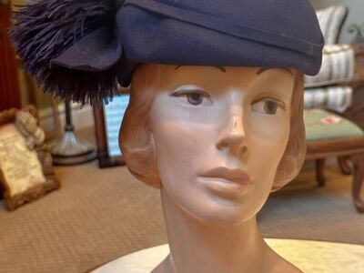 Womens Beautiful Vintage Hat