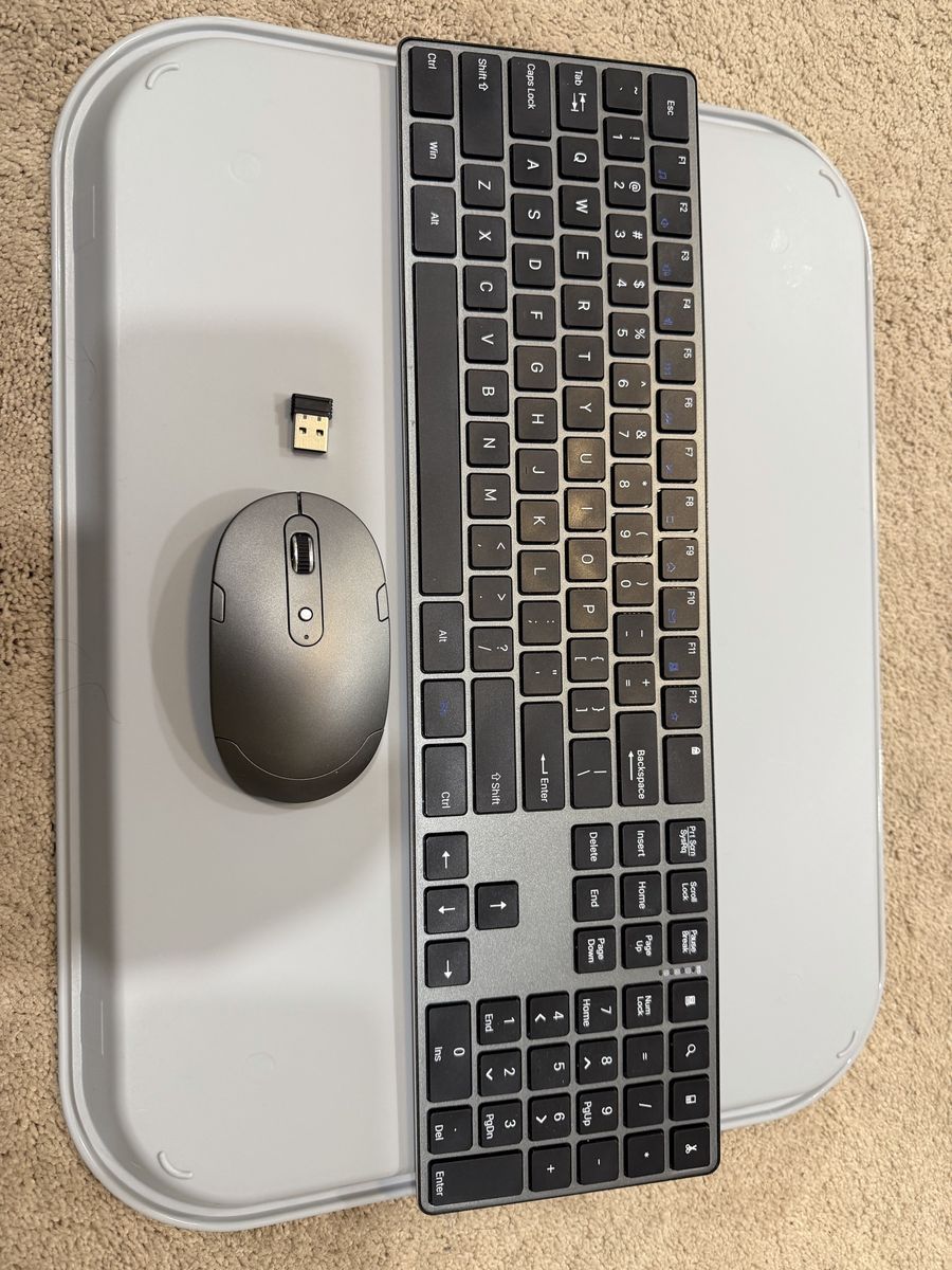 Wireless mouse and keyboard