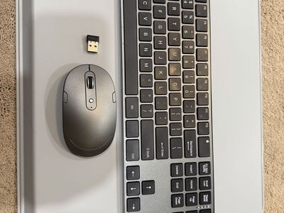 Wireless mouse and keyboard