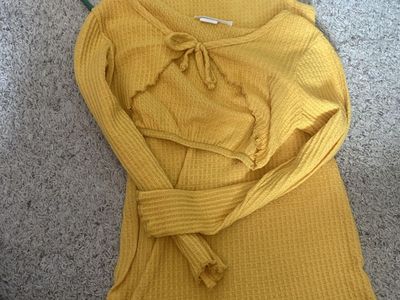 Yellow dress with matching Bolero