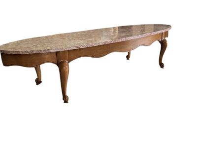 French Provincial Louis XV-style marble Top